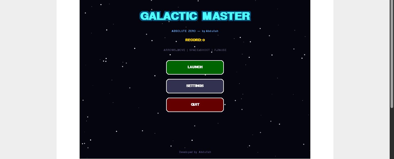 Galactic Defender screenshot
