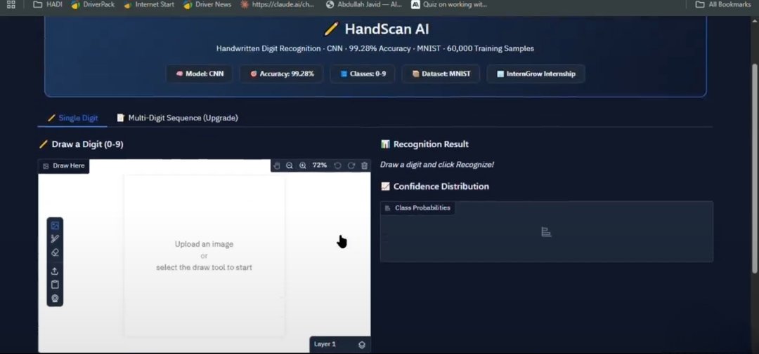 HandScan AI screenshot
