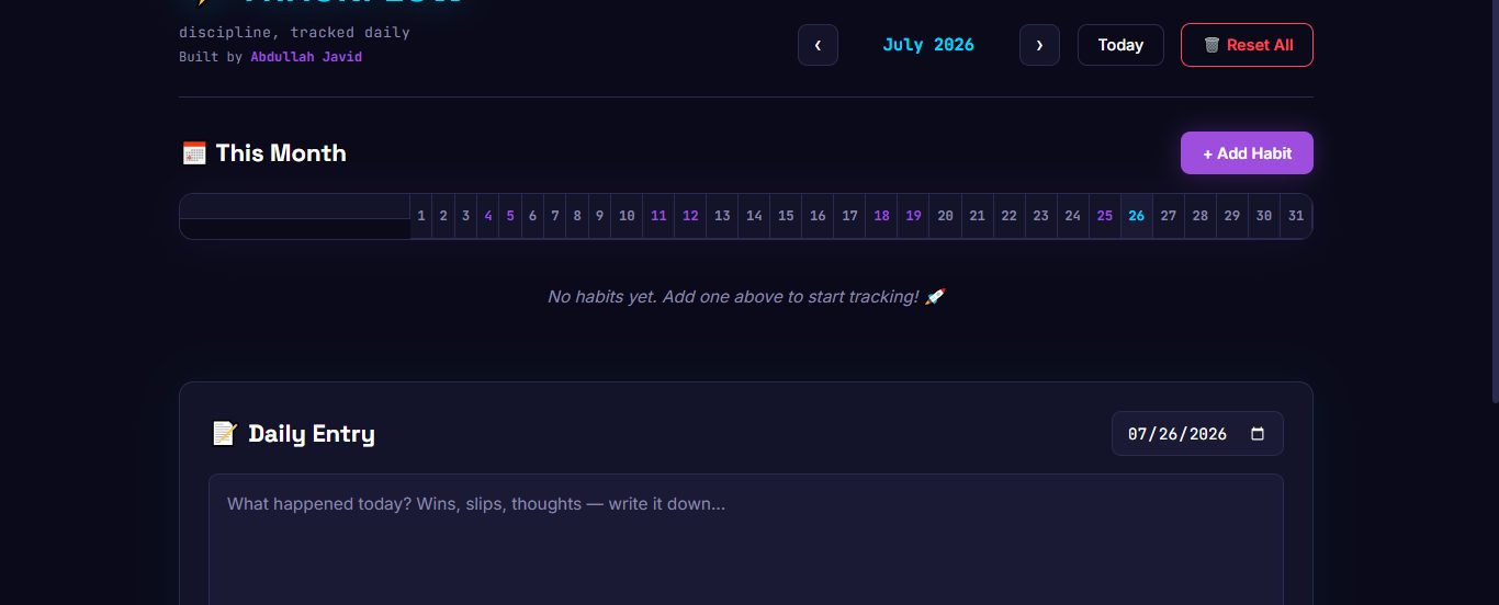 TrackFlow screenshot